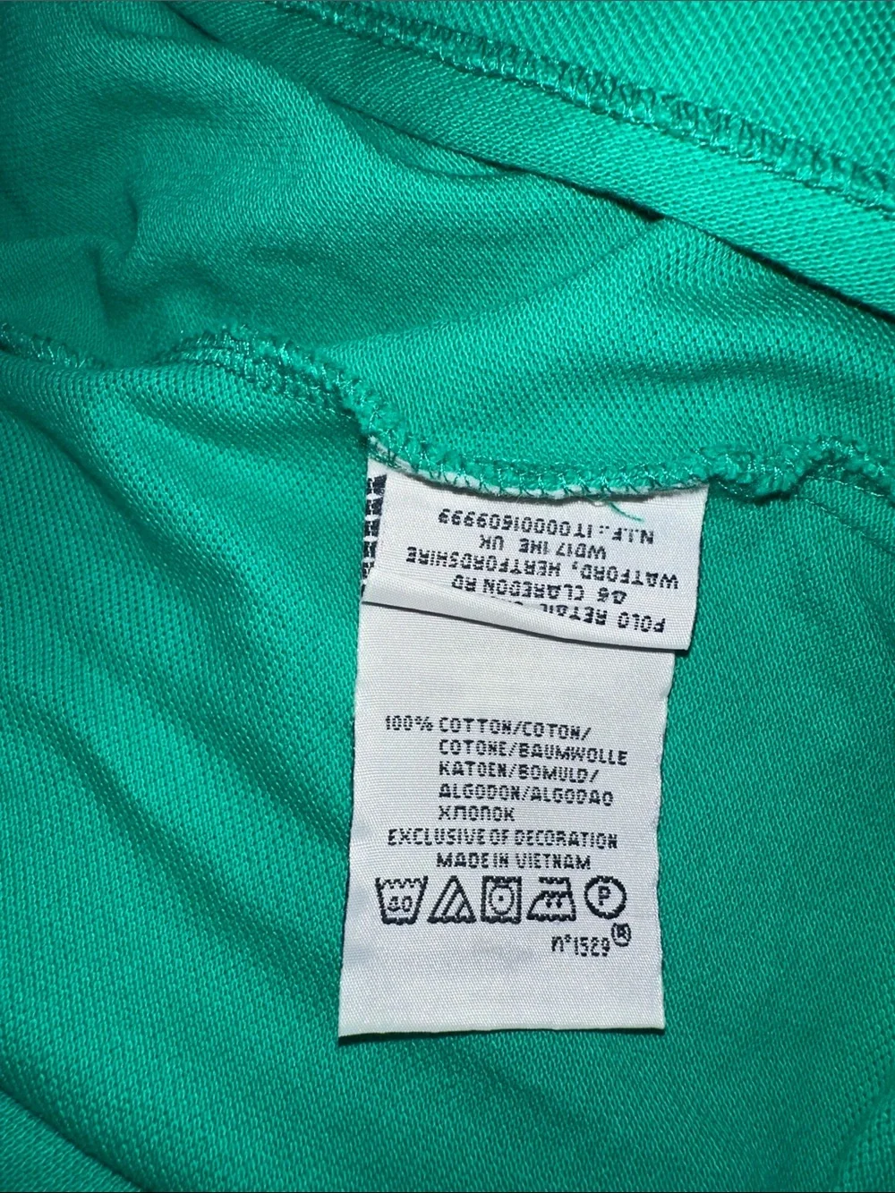 Ralph Lauren Green Polo with Navy Embroidered Pony